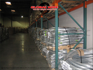 GLOBAL WIRE - Pallets of Single Loop Warehouse